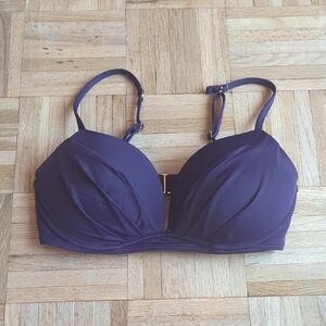 Victoria Secret Plum Push Up Bikini Top